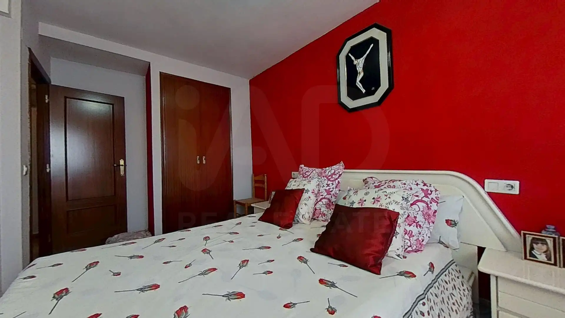 Schlafzimmer von Maisonette zum Verkauf in Castellón de la Plana / Castelló de la Plana mit Klimaanlage, Heizung und Terrasse