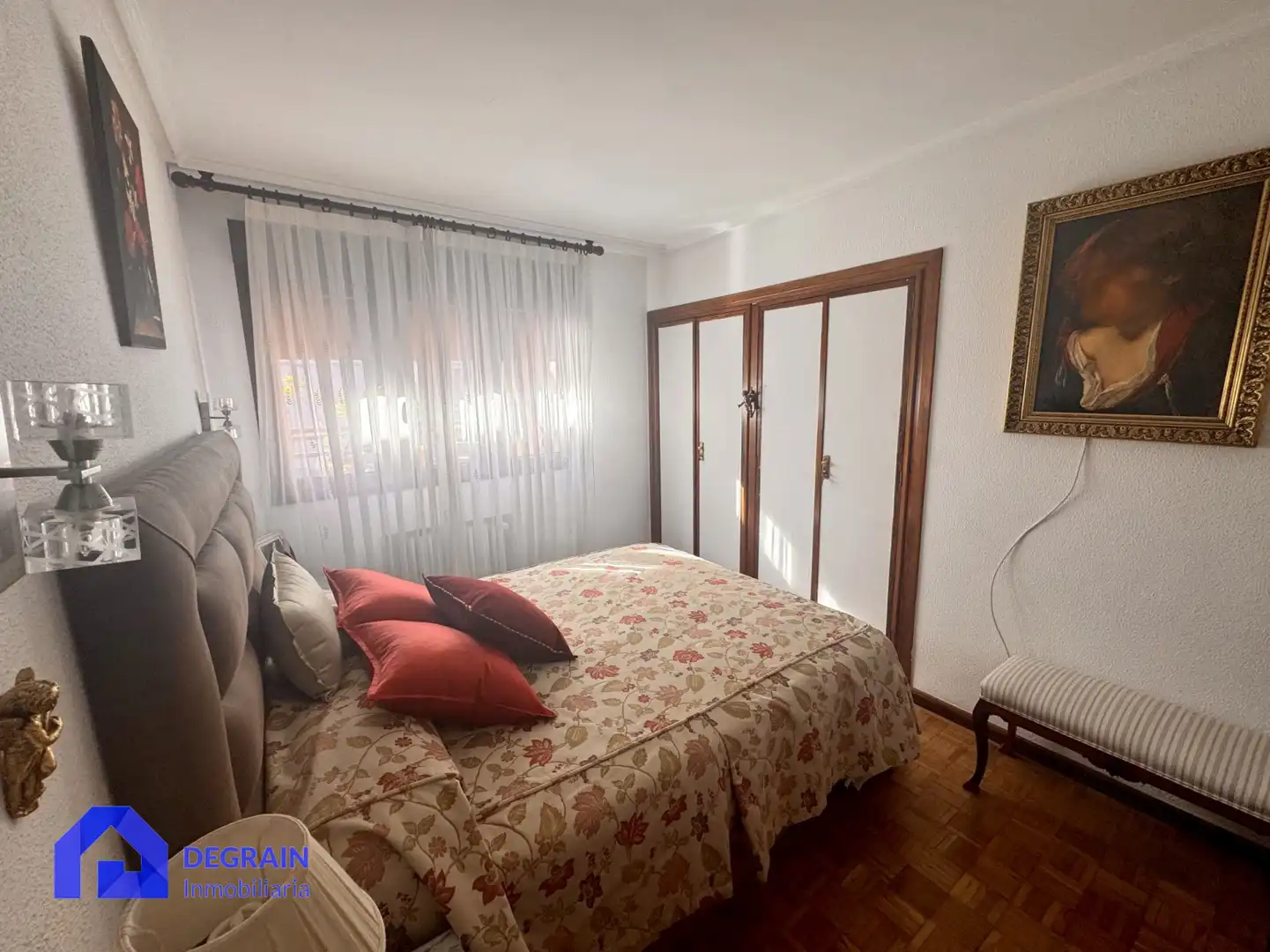 Bedroom of Flat for sale in Oviedo   with Heating and Terrace