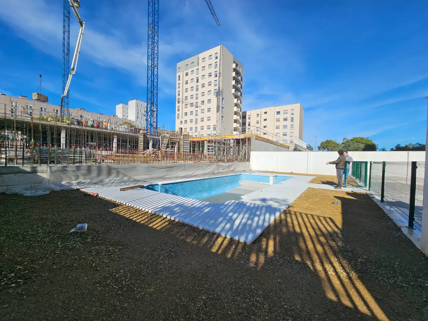 Swimming pool of Flat for sale in Tomares  with Air Conditioner, Heating and Parquet flooring