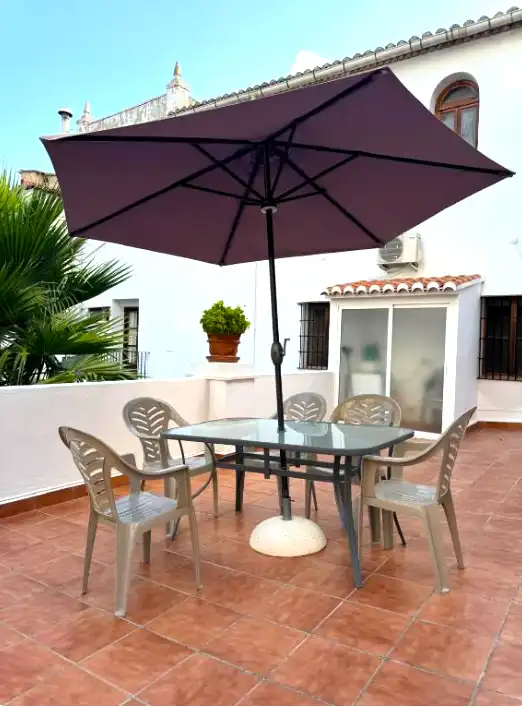 Terraza de Finca rústica en venta en Xàtiva con Aire acondicionado, Calefacción y Jardín privado