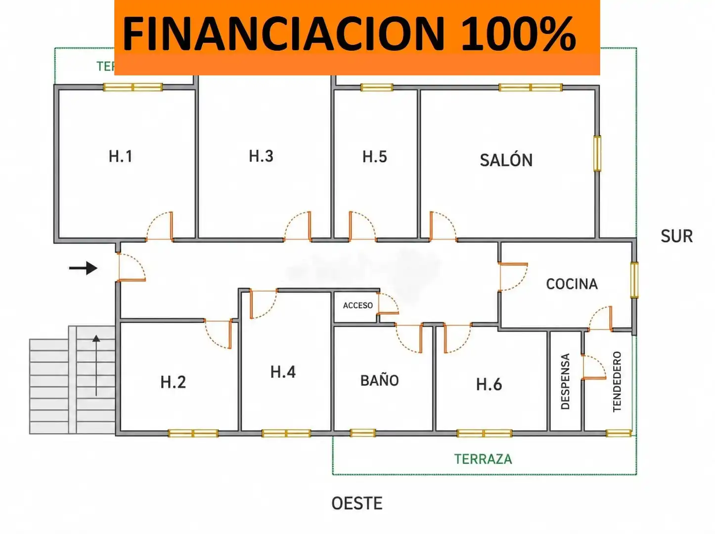 Casa o chalet en venta en Ateca con Terraza, Amueblado y Horno