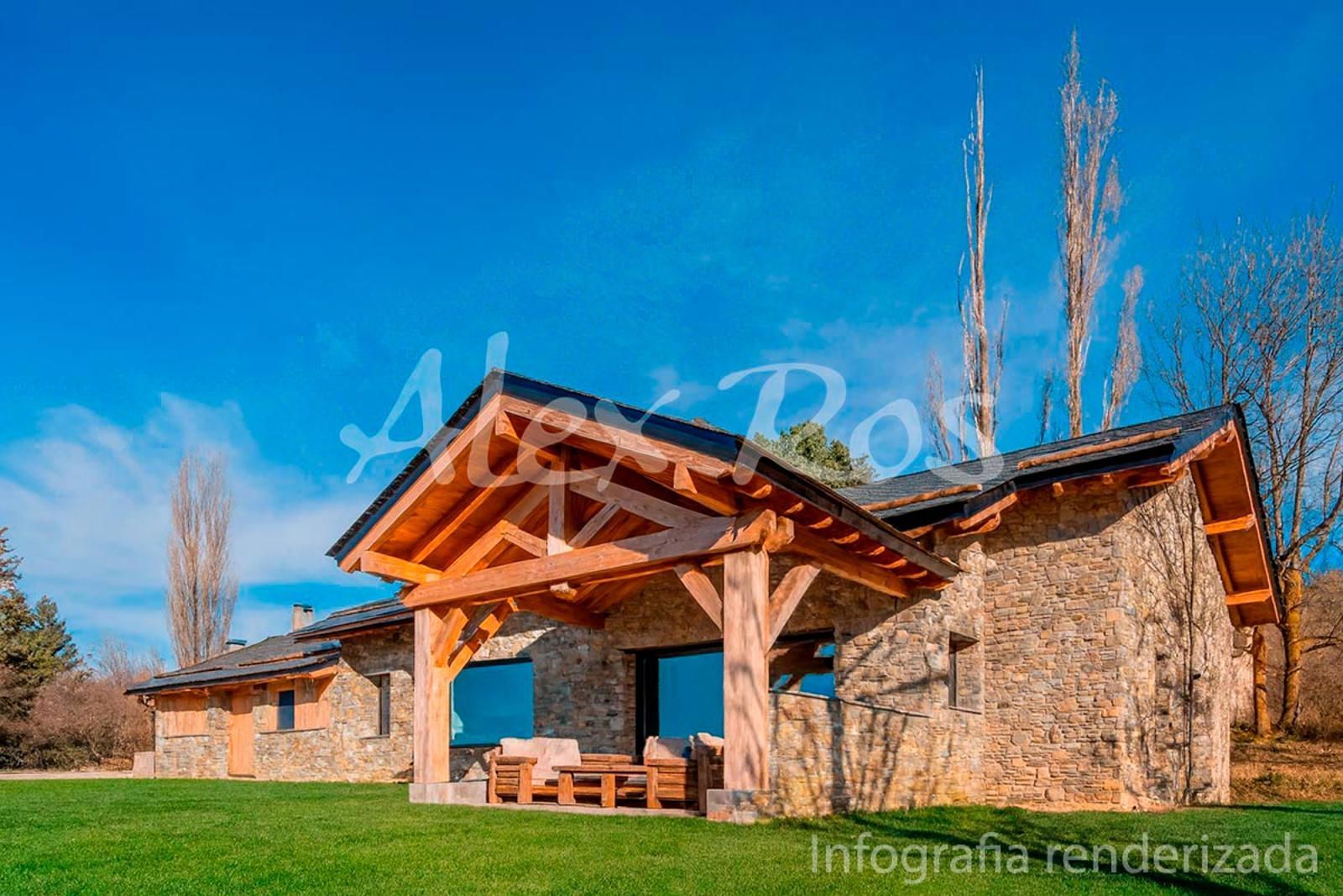 Terraza de Casa o chalet en venta en Llo con Calefacción