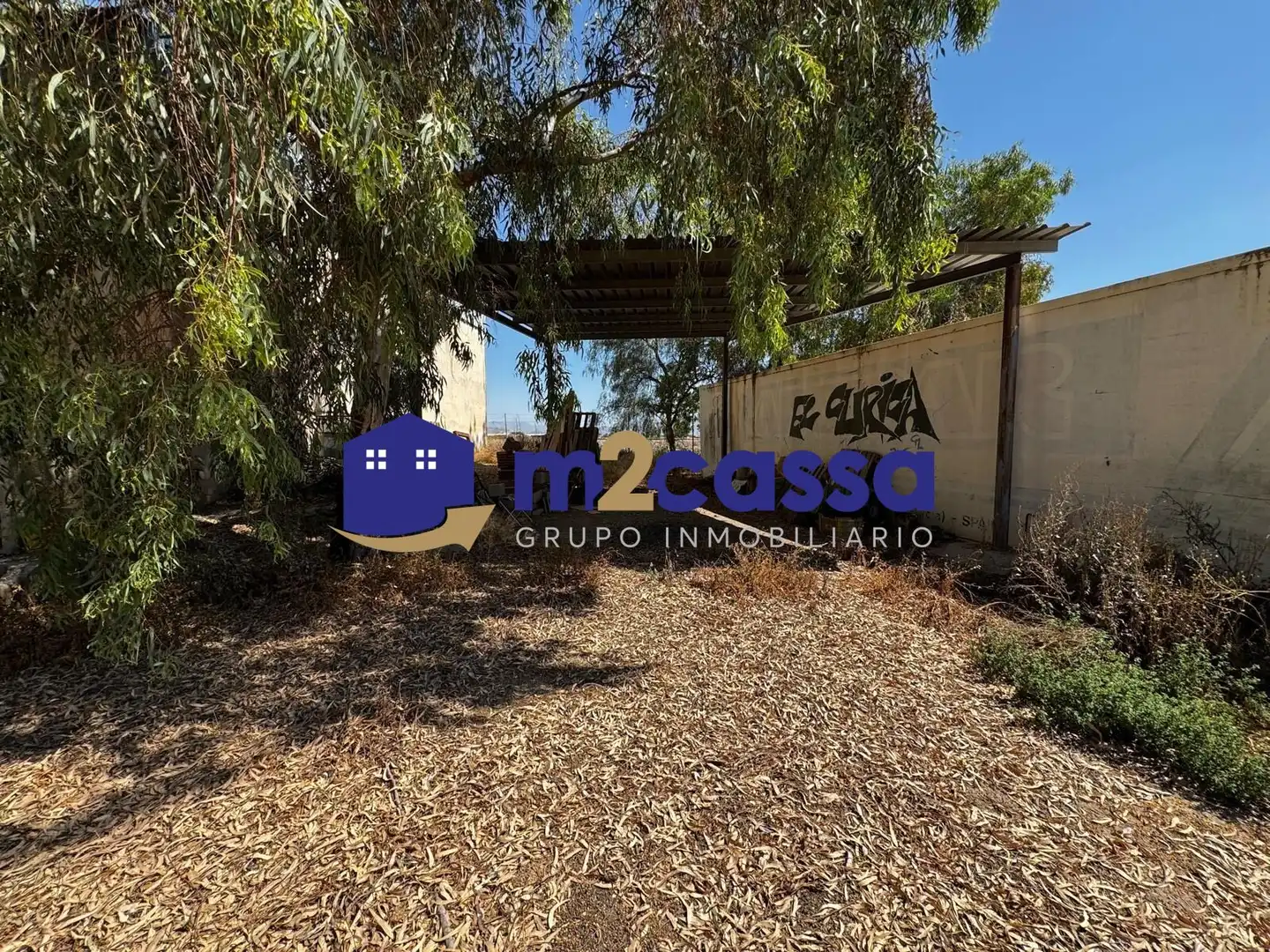 Vista exterior de Nave industrial en venta en Lorca