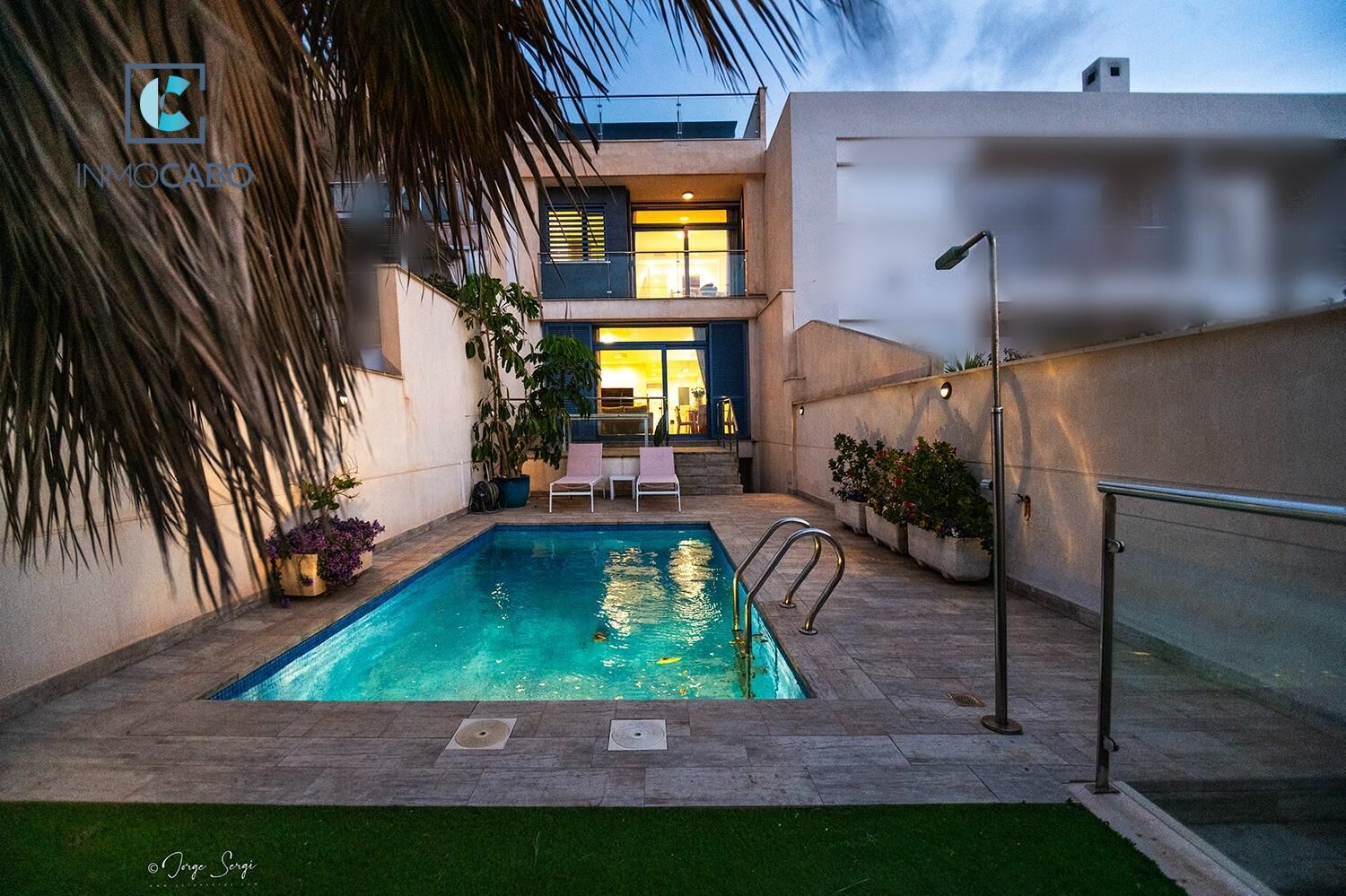 Piscina de Casa o xalet en venda en Cartagena amb Aire condicionat, Calefacció i Jardí privat