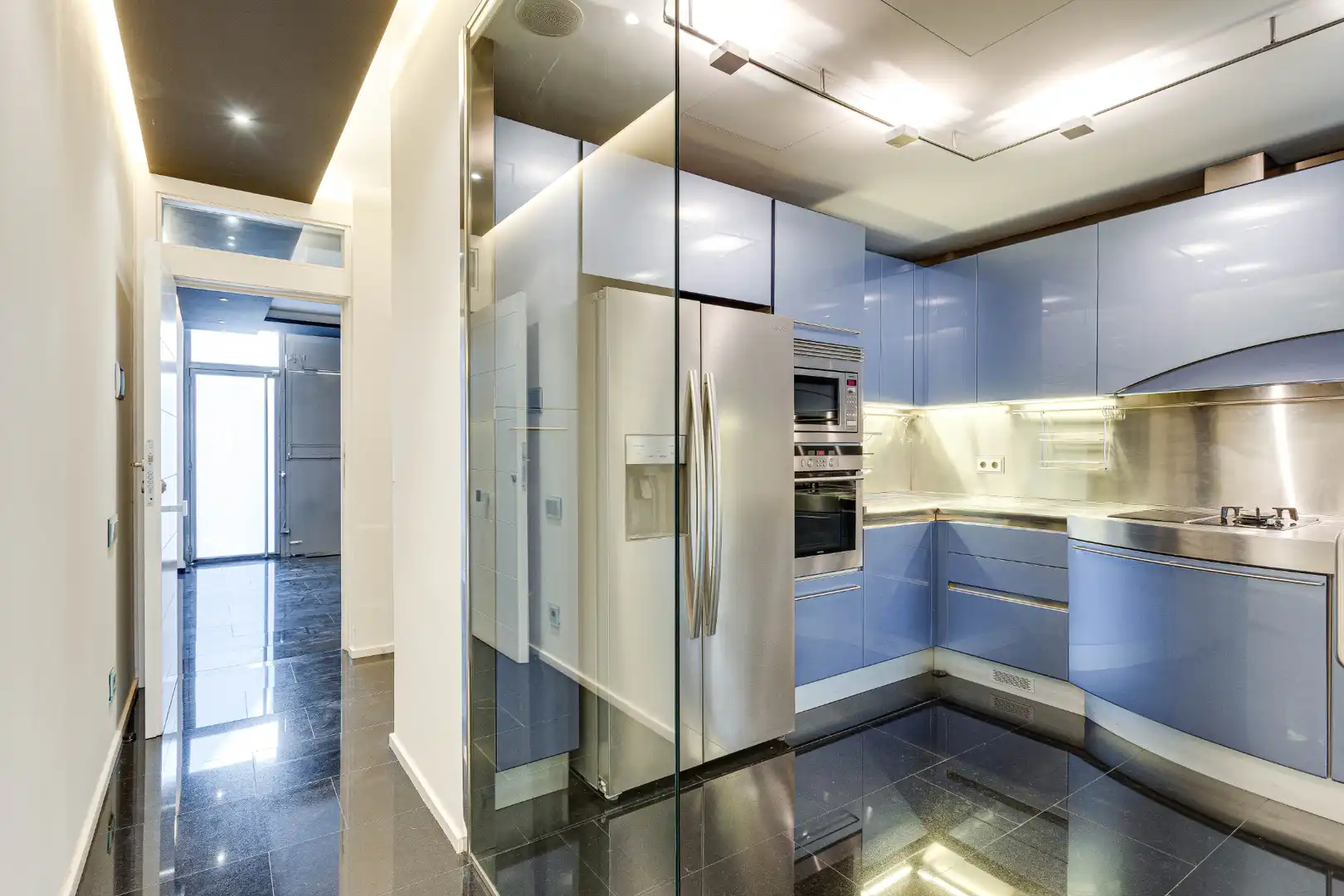 Cocina de Casa adosada en venta en Barcelona con Aire acondicionado, Calefacción y Jardín privado