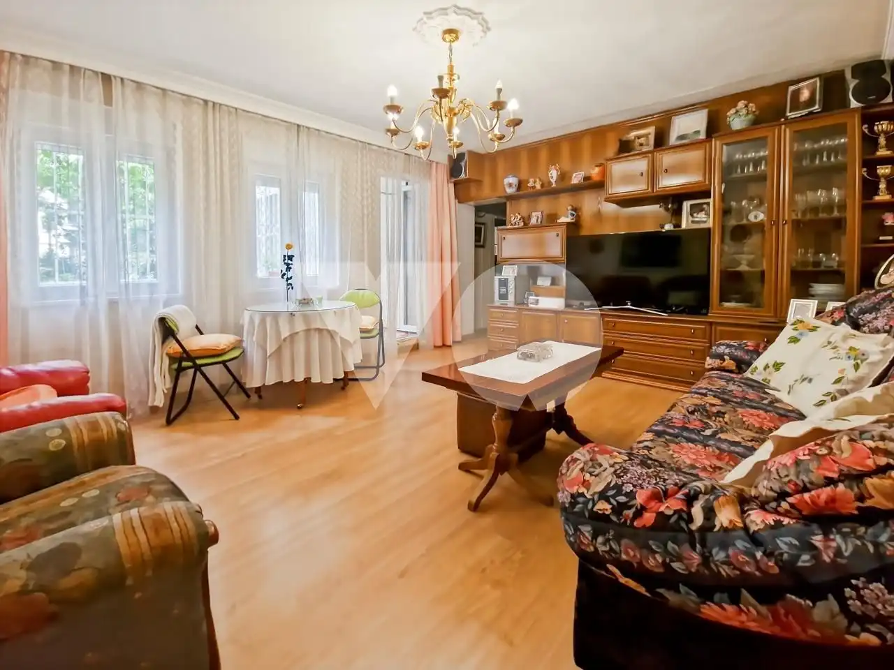 Sala de estar de Planta baja en venta en Madrid con Calefacción y Terraza