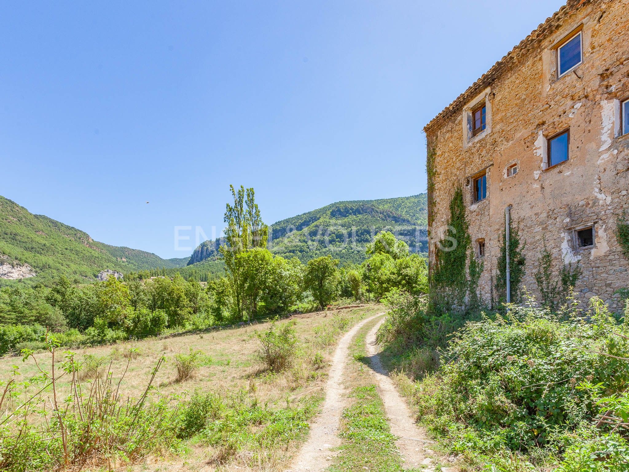 Exterior view of Country house for sale in La Nou de Berguedà  with Heating, Private garden and Balcony