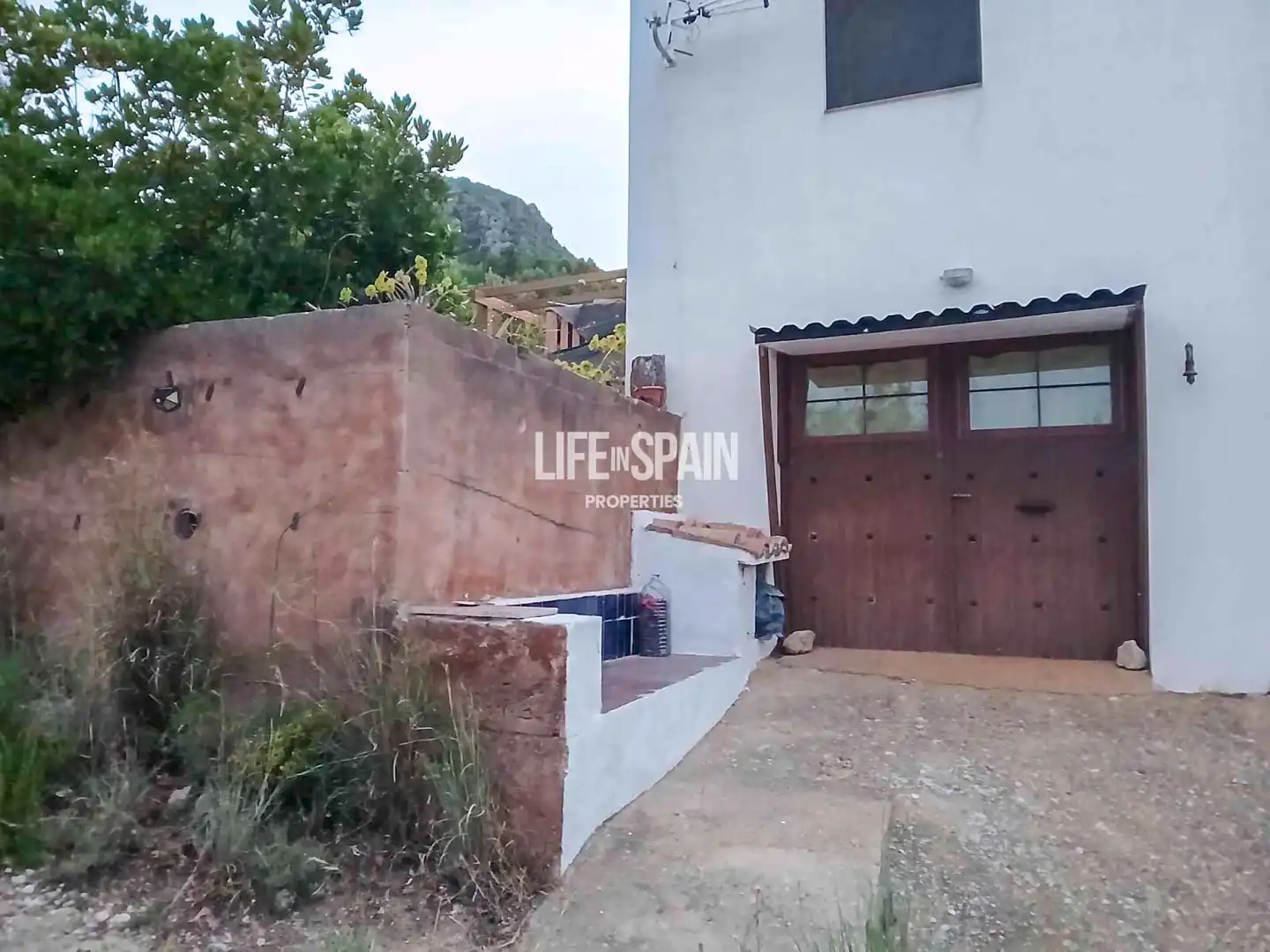 Vista exterior de Finca rústica en venda en Roquetes amb Aire condicionat, Calefacció i Jardí privat