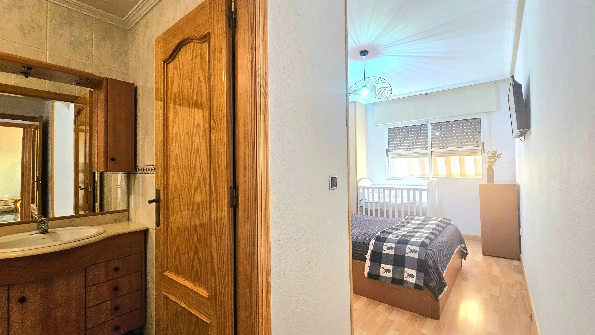 Schlafzimmer von Wohnung zum Verkauf in La Unión mit Klimaanlage, Heizung und Terrasse