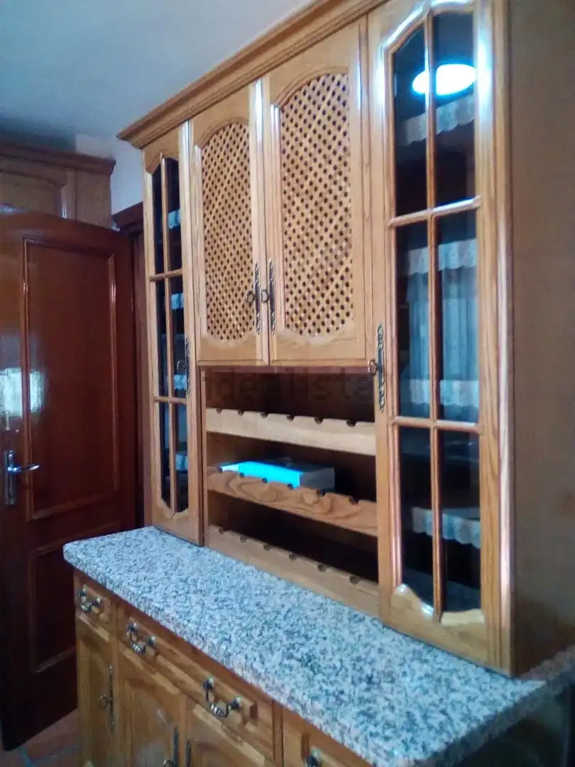 Kitchen of Flat for rent in Granada  with Furnished, Washing machine and Balcony