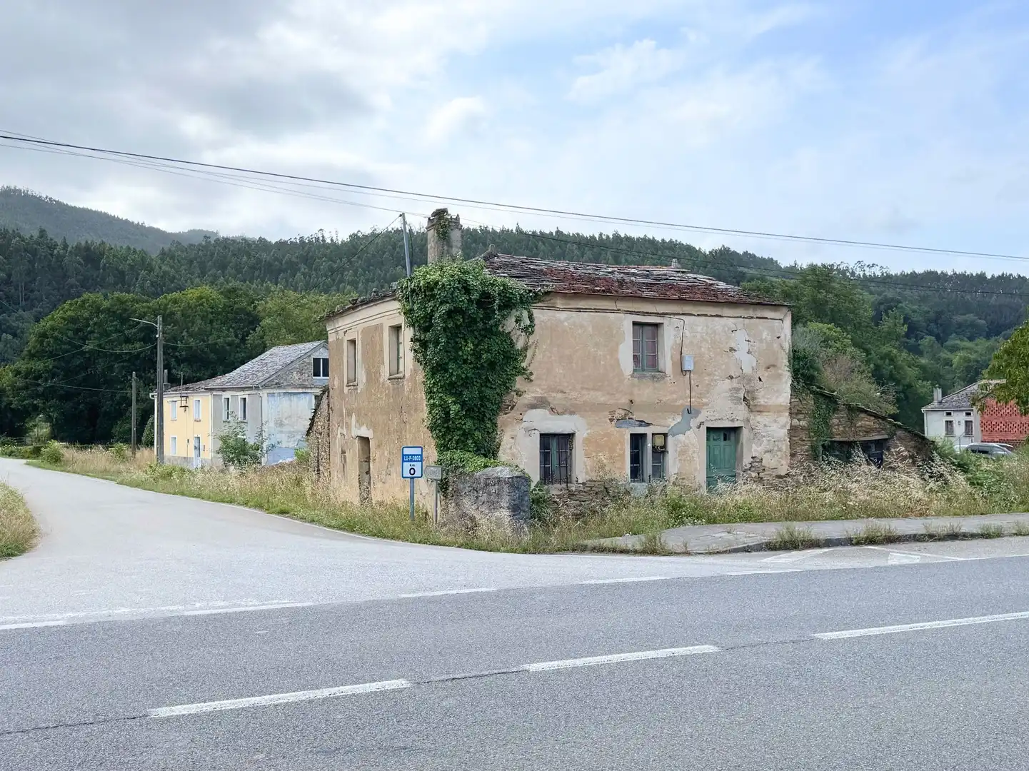 Vista exterior de Casa o xalet en venda en Lourenzá