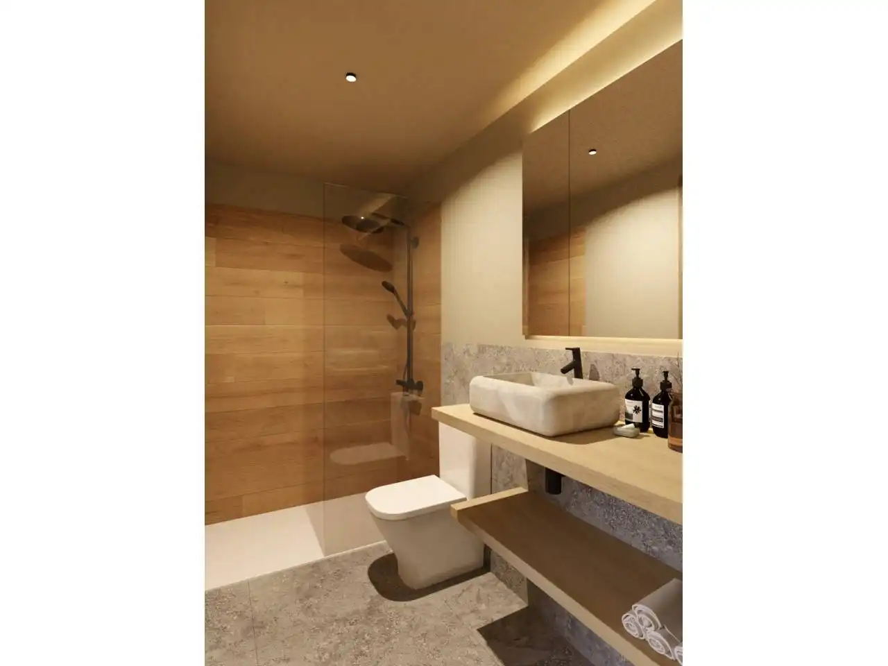 Badezimmer von Haus oder Chalet zum Verkauf in Puigcerdà mit Heizung, Privatgarten und Gemeinschaftspool
