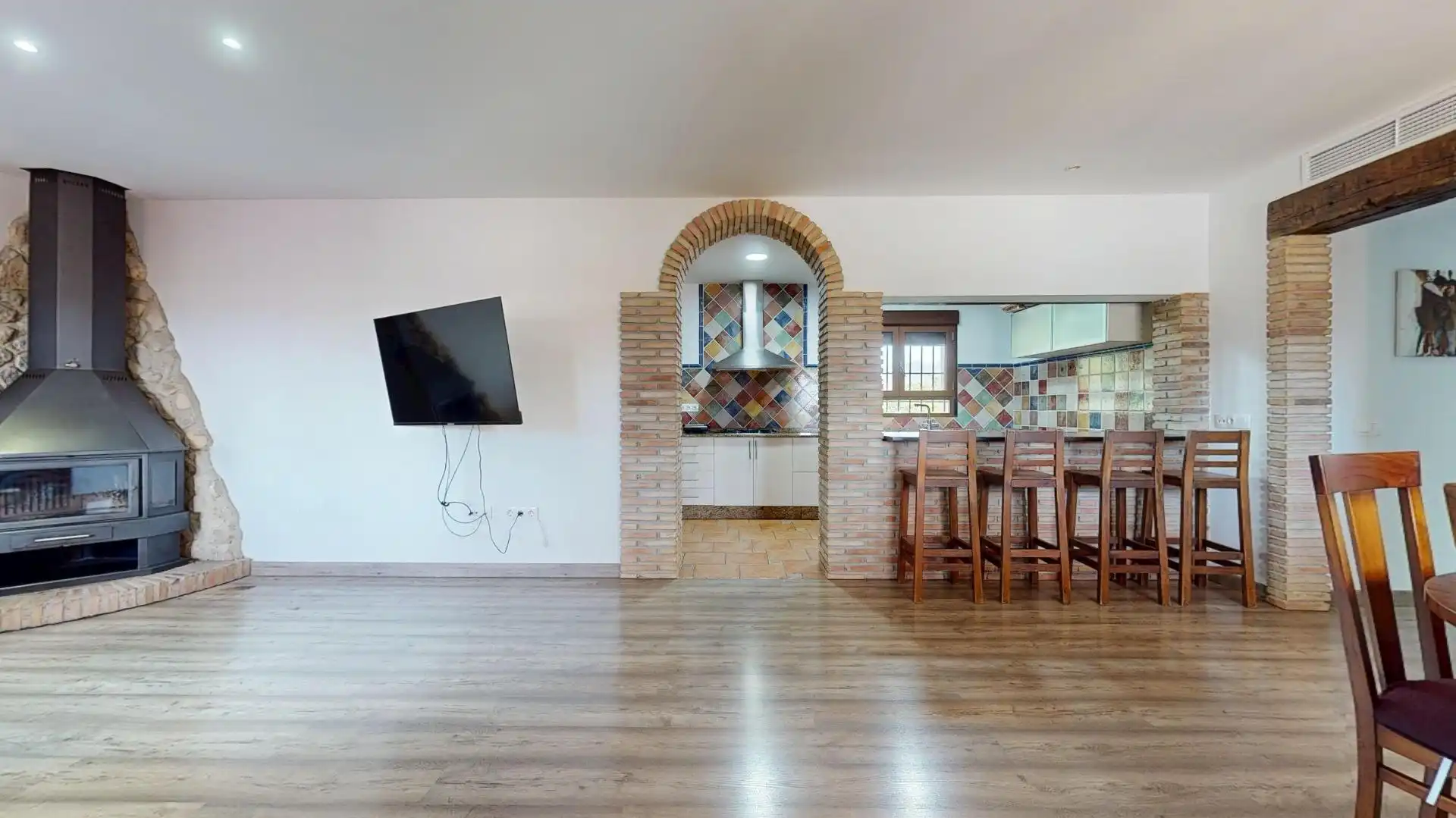 Cocina de Casa o chalet en venta en Agost con Terraza y Piscina