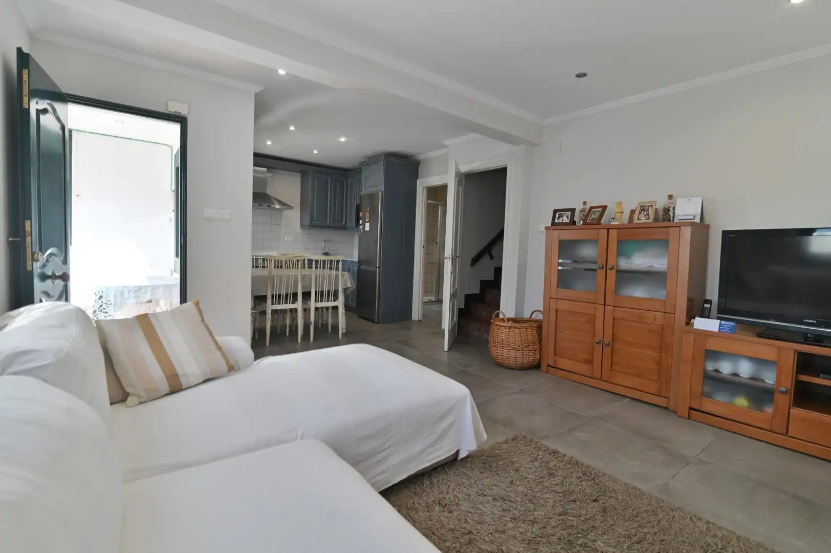 Sala d'estar de Casa adosada en venda en Galdakao, Bizkaia