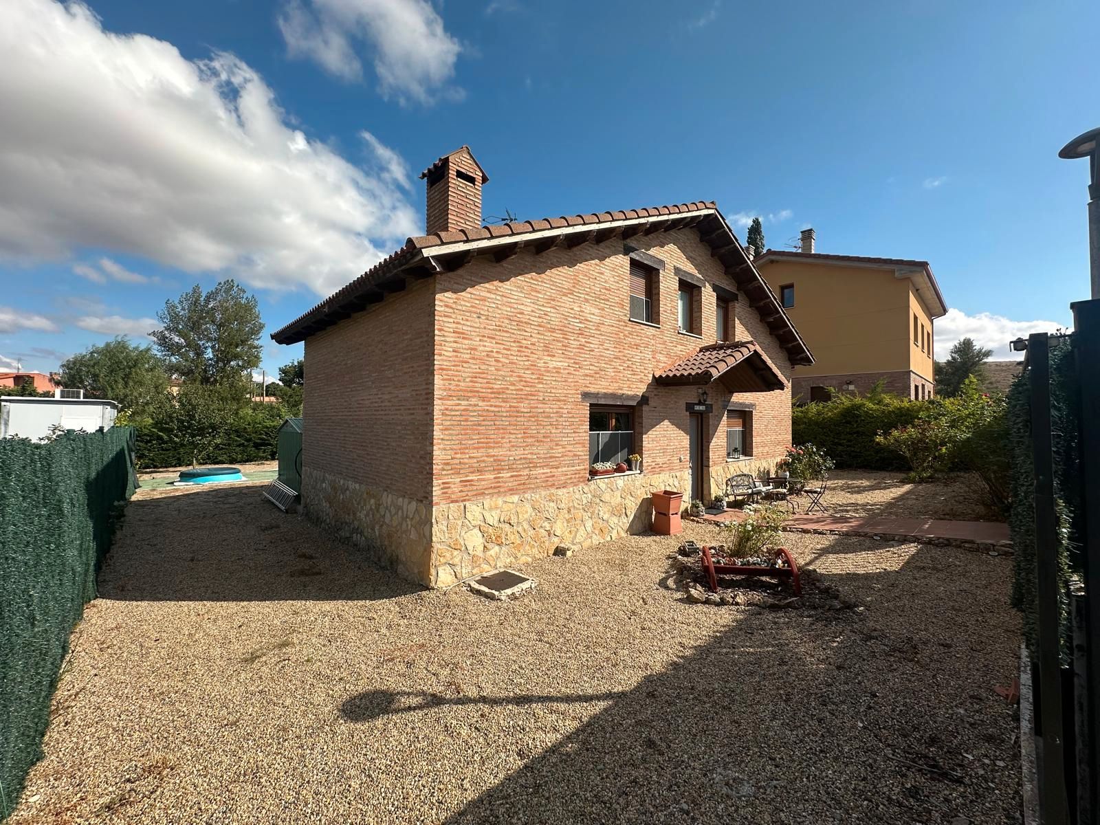Exterior view of House or chalet for sale in Merindad de Río Ubierna  with Heating, Private garden and Terrace