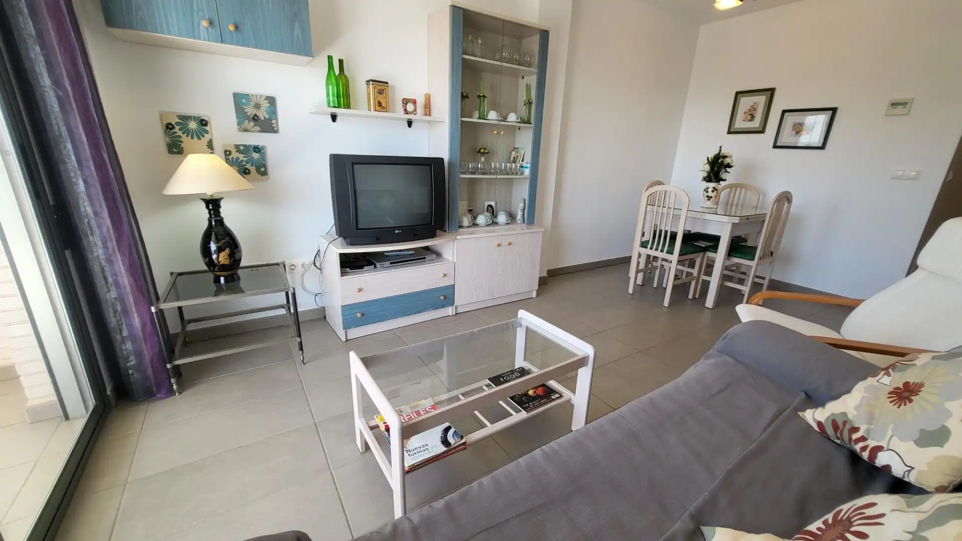 Living room of Apartments for sale in Elche / Elx  with Air Conditioner, Heating and Private garden