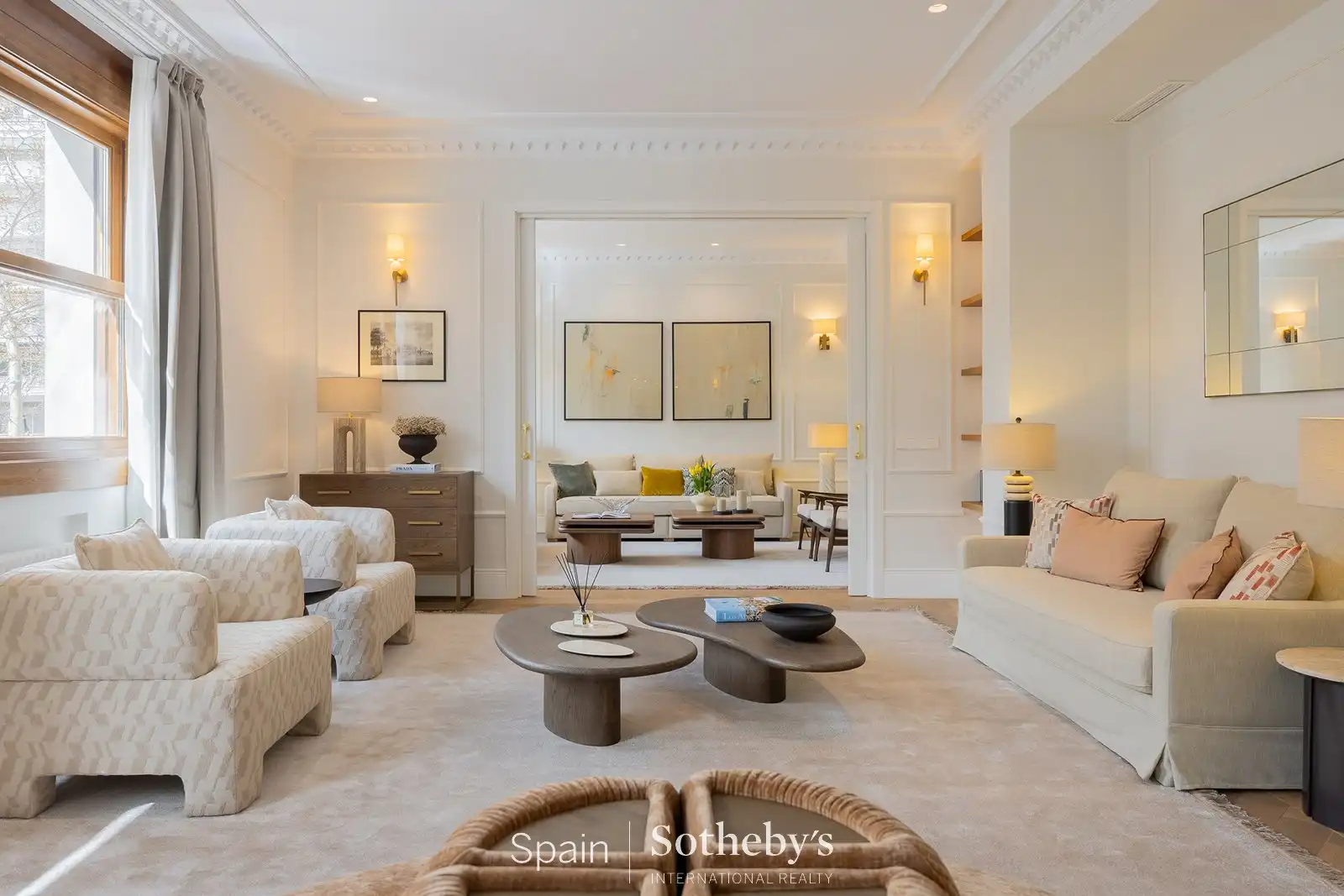 Sala de estar de Apartamento en venta en Madrid con Aire acondicionado, Calefacción y Terraza