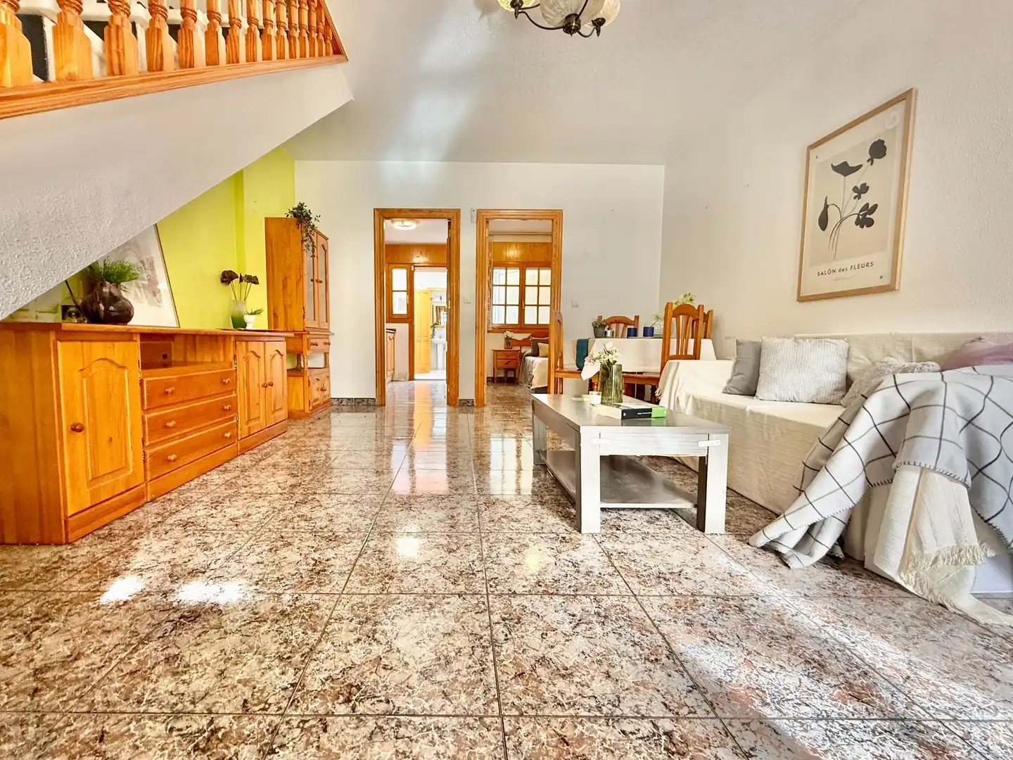 Sala de estar de Dúplex en venta en San Javier con Aire acondicionado, Jardín privado y Trastero