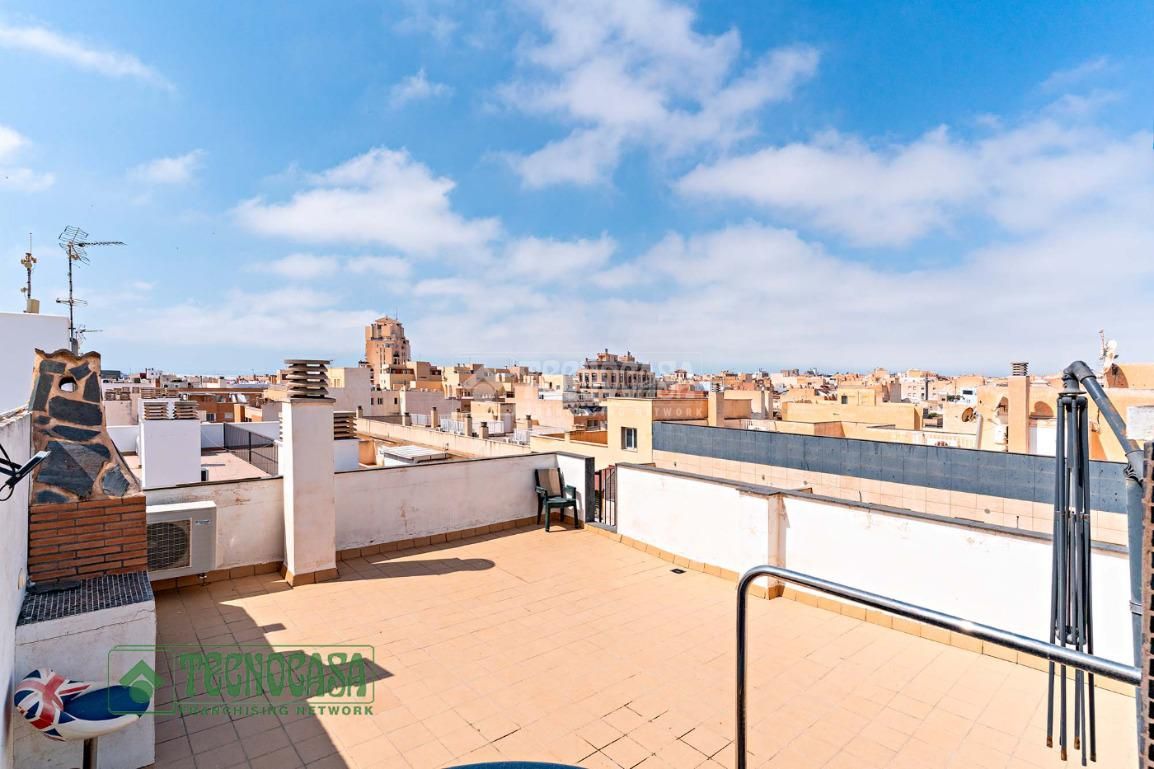 Terrace of Flat for sale in El Ejido  with Air Conditioner, Heating and Parquet flooring
