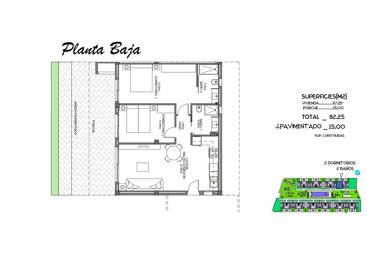 Bungalow with pool for sale in Algorfa, imagen 2