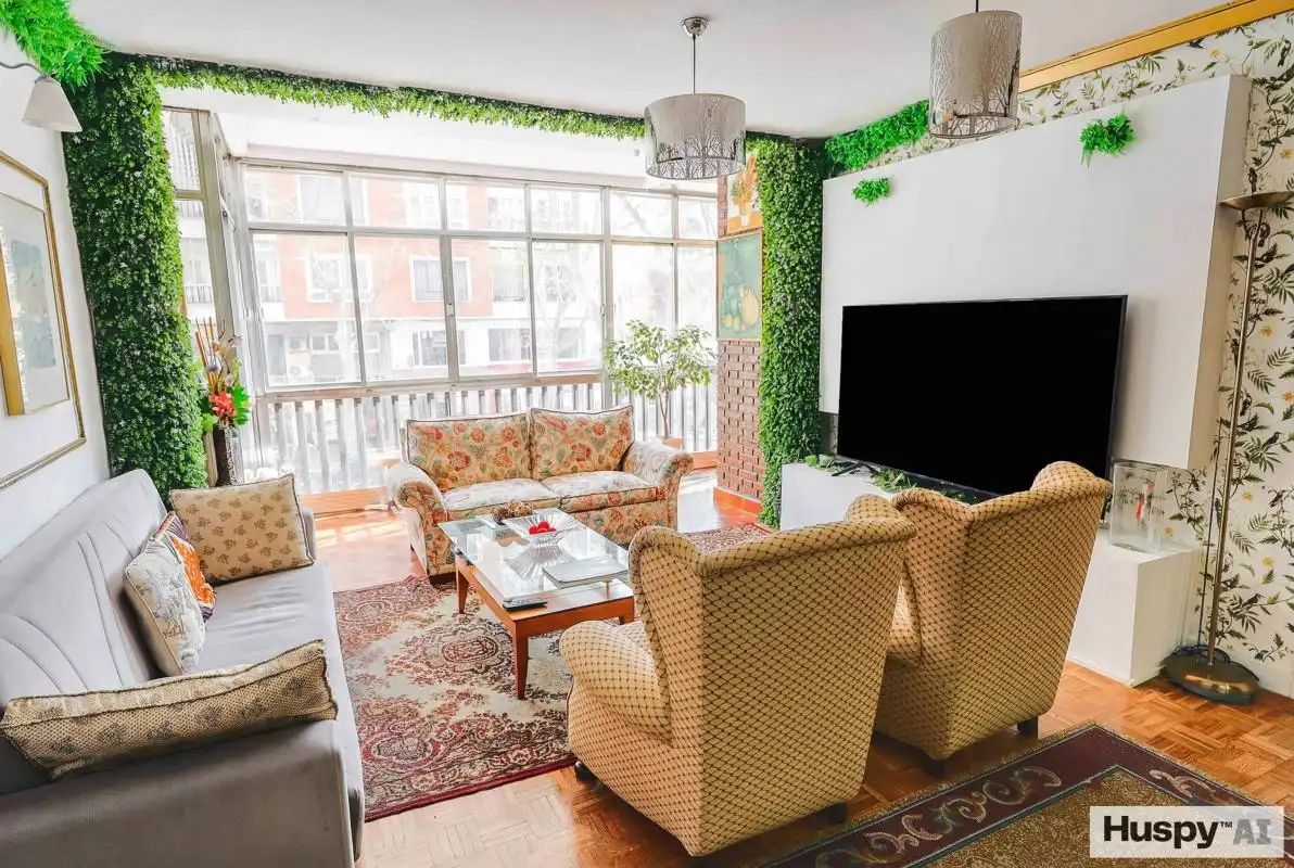 Sala de estar de Piso en venta en Madrid con Aire acondicionado, Calefacción y Terraza