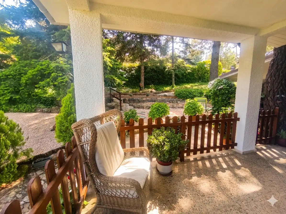 Terrasse von Haus oder Chalet zum Verkauf in Robledo de Chavela mit Heizung, Privatgarten und Terrasse