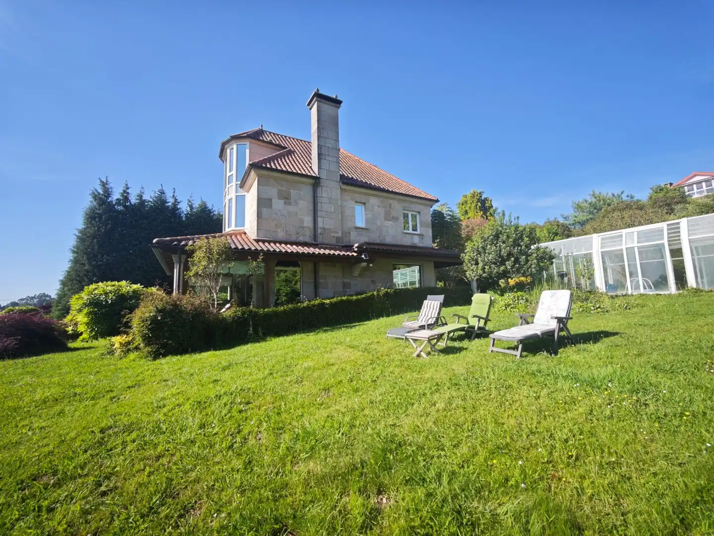 Garden of Houses for sale in Vilarmaior  with Heating, Private garden and Storage room