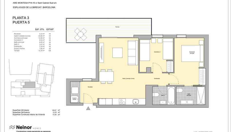 Photo 1 of Flat for sale in  Calle Sant Gabriel, Montesa, Barcelona