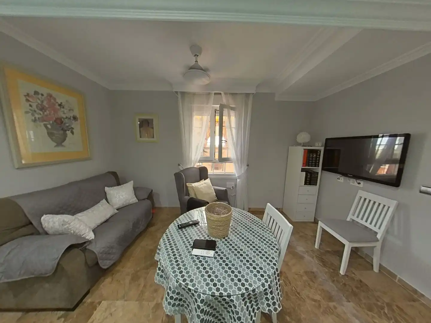Sala d'estar de Àtic en venda en Málaga amb Aire condicionat, Terrassa i Traster