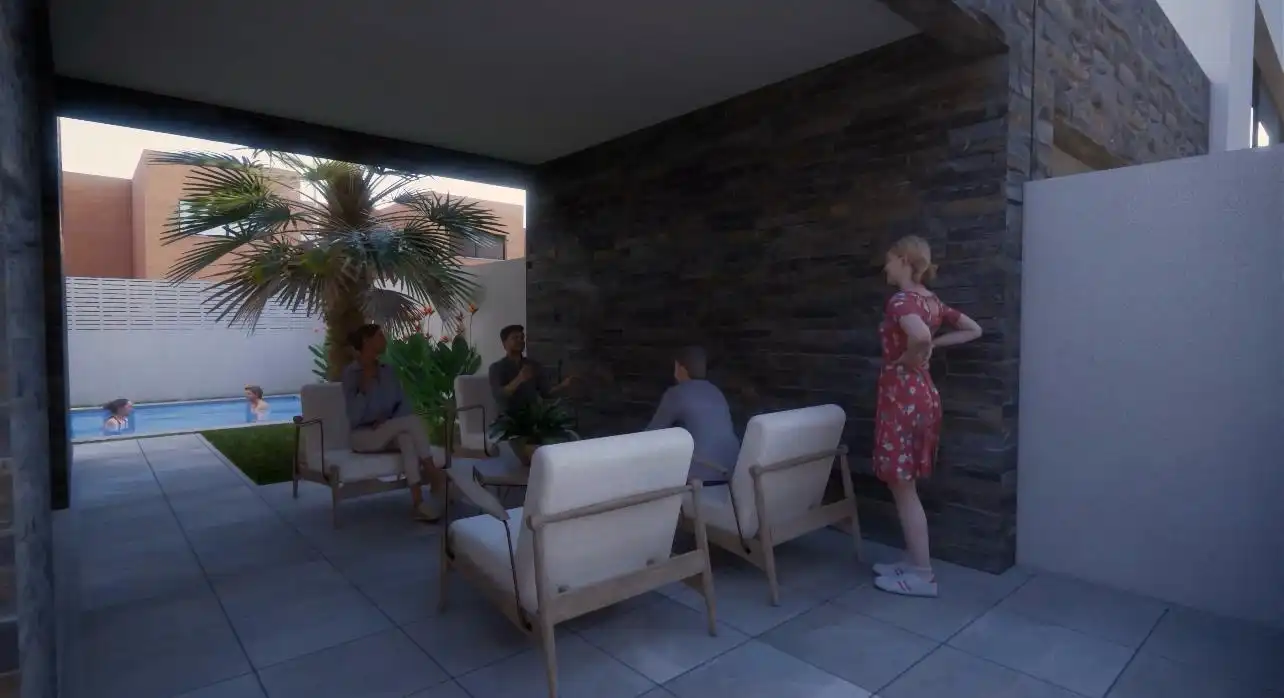Terraza de Casa o chalet en venta en Huércal de Almería con Terraza