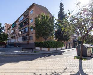 Exterior view of Flat for sale in  Granada Capital  with Heating, Private garden and Terrace