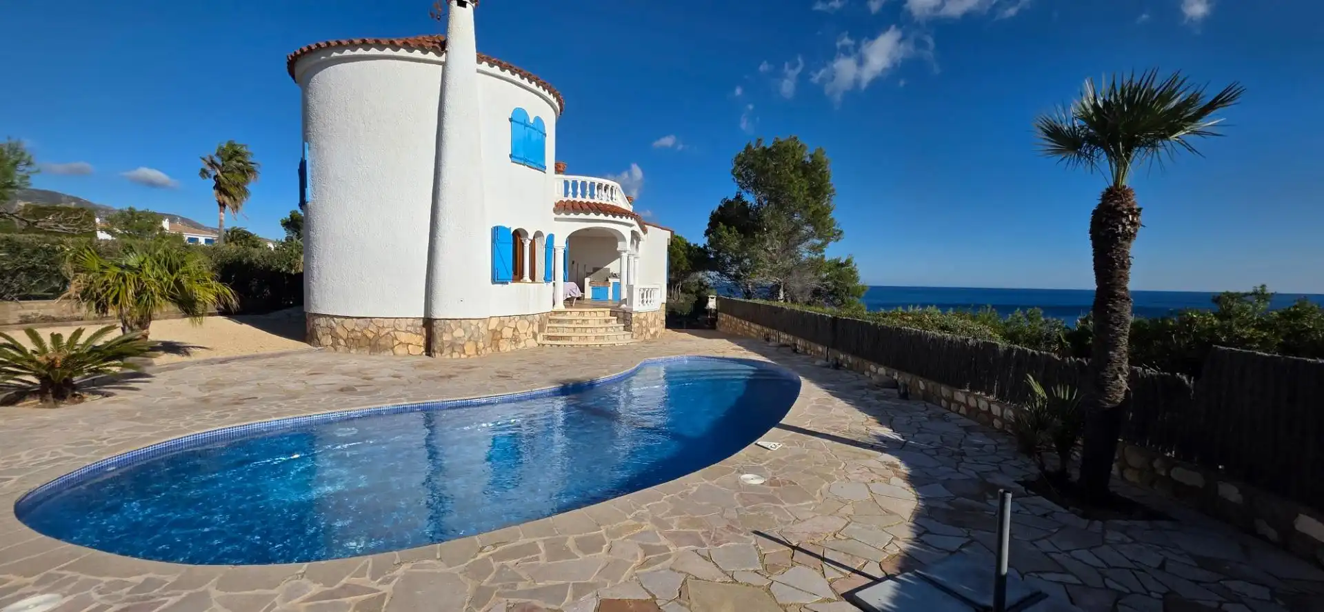 Piscina de Casa o chalet en venta en L'Ametlla de Mar  con Aire acondicionado, Jardín privado y Terraza