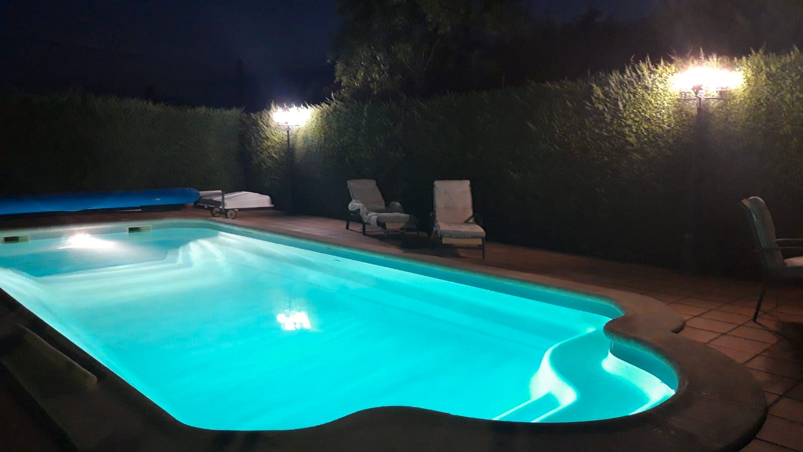 Piscina de Casa o xalet en venda en Castellanos de Villiquera amb Calefacció, Jardí privat i Terrassa