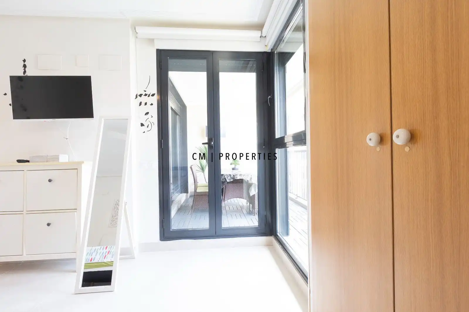Balcony of Flat for rent in Alboraya  with Air Conditioner, Terrace and Swimming Pool