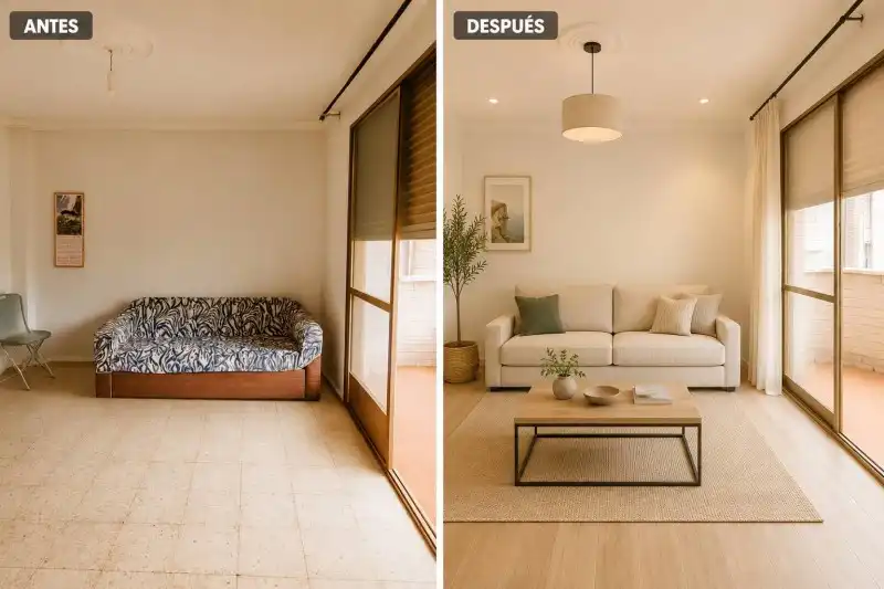 Sala de estar de Piso en venta en Cáceres con Aire acondicionado, Calefacción y Jardín privado