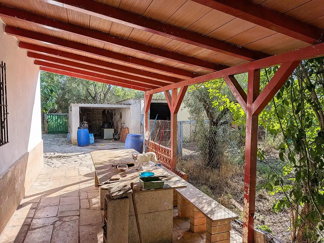 Terrace of Country homes for sale in Ulldecona  with Terrace, Storage room and Swimming Pool
