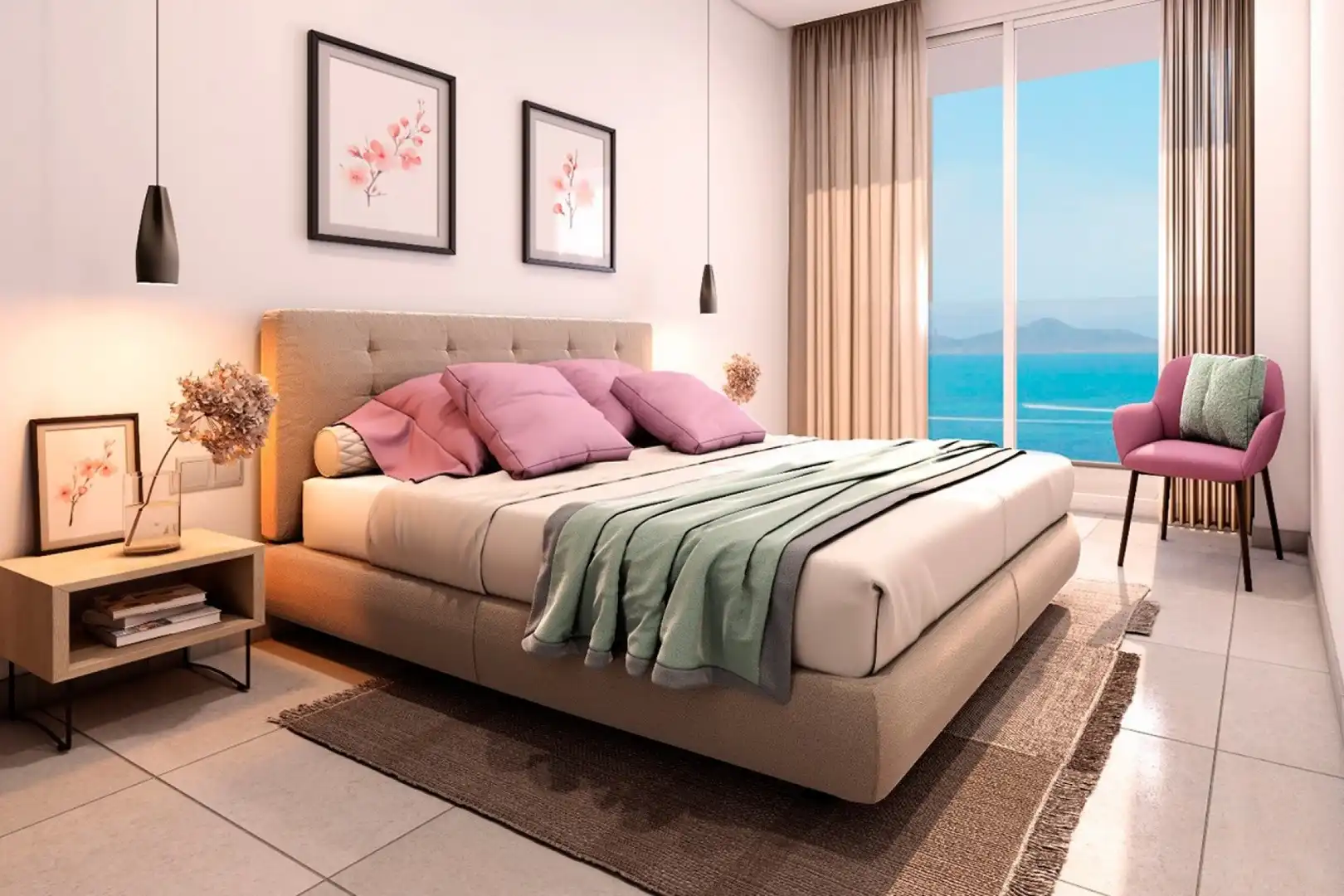 Bedroom of Flat for sale in Tomás Maestre
