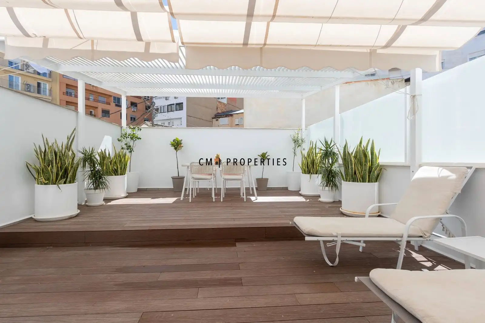 Terrassa de Pis de lloguer en Valencia amb Aire condicionat, Parquet i Terrassa