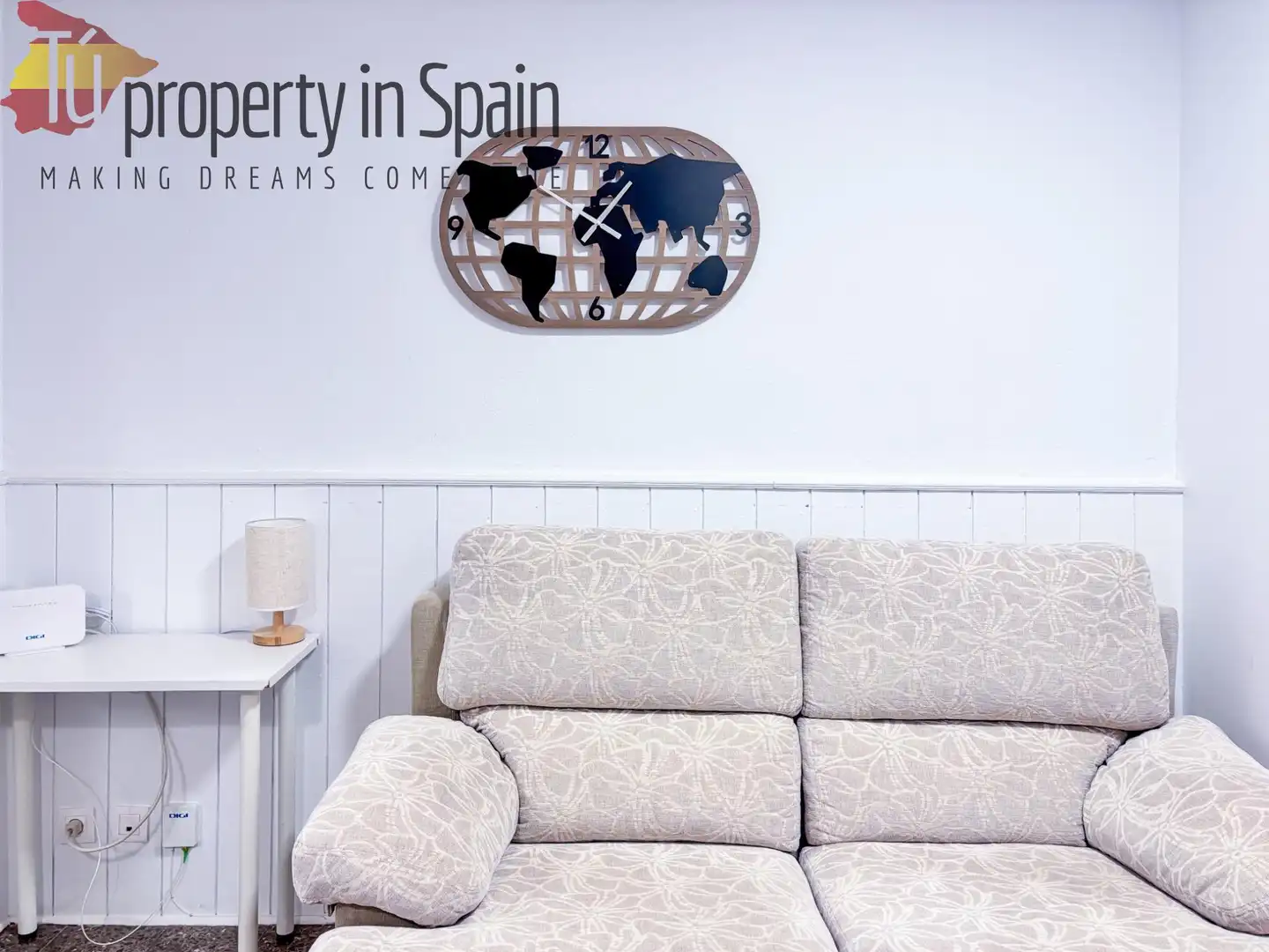 Living room of Flat for share in Alicante / Alacant  with Furnished