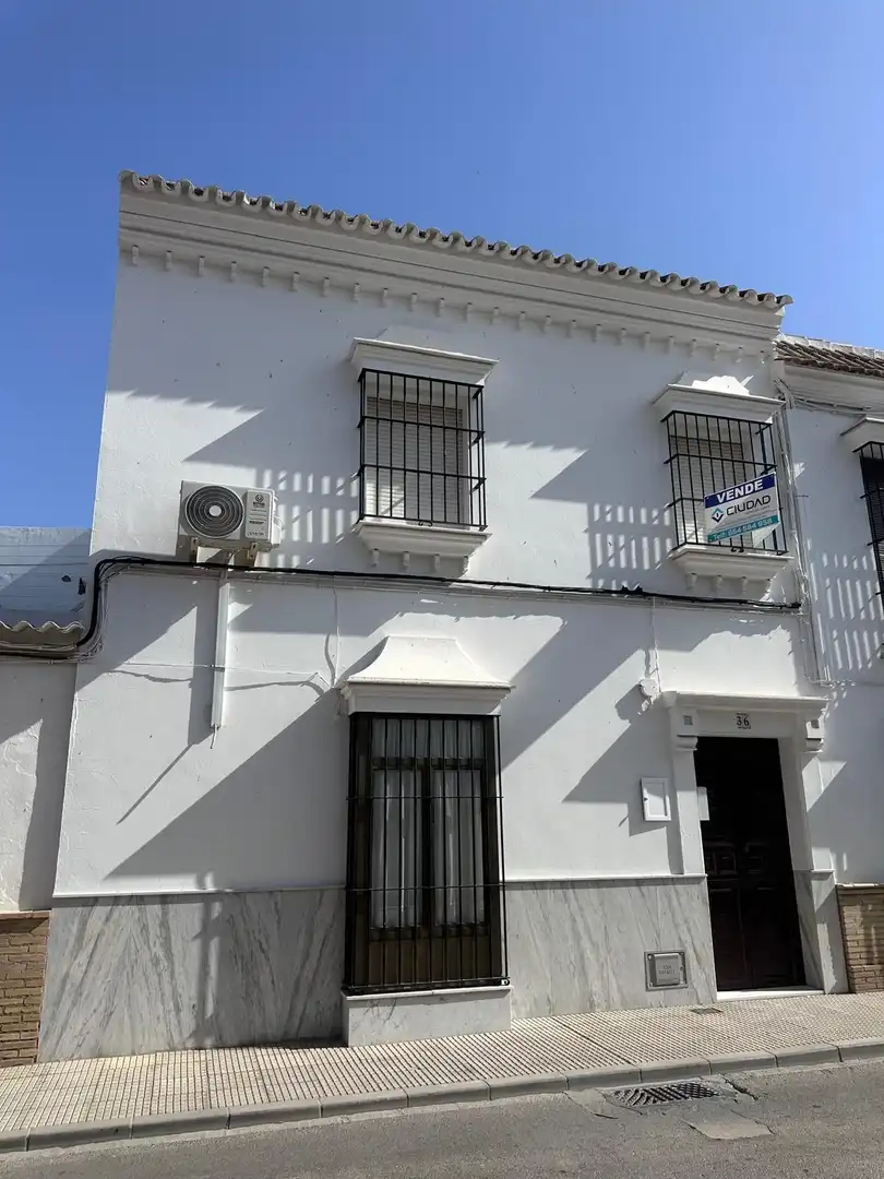 Vista exterior de Casa o xalet en venda en La Puebla de Cazalla