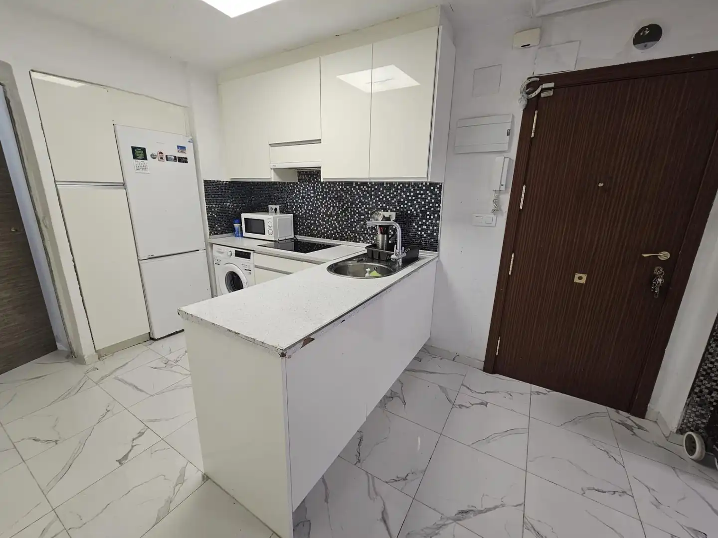 Cocina de Piso en venta en Valencia con Aire acondicionado, Amueblado y Balcón