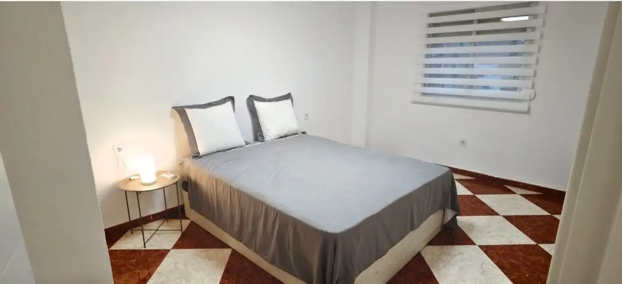 Bedroom of Flat for rent in Málaga  with Furnished, Oven and Washing machine