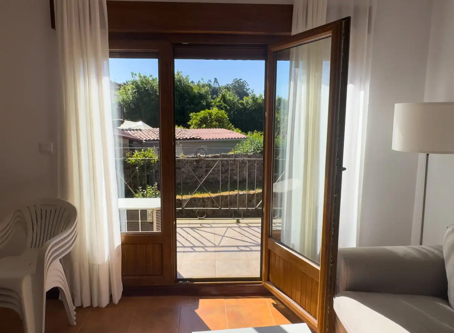 Terrasse von Wohnung zum Verkauf in Alfoz de Lloredo mit Klimaanlage und Terrasse