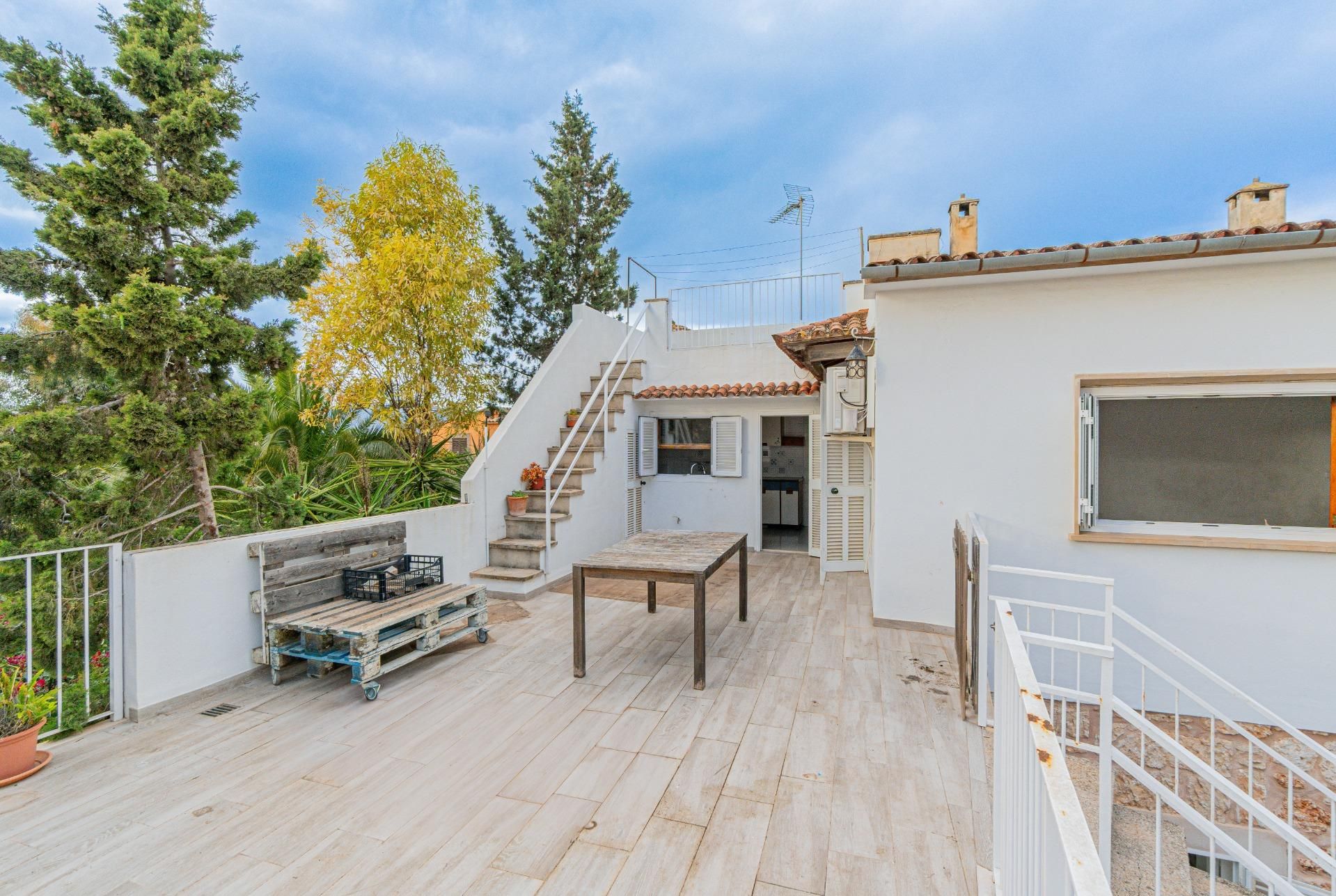 Jardí de Casa adosada en venda en Marratxí amb Aire condicionat i Terrassa