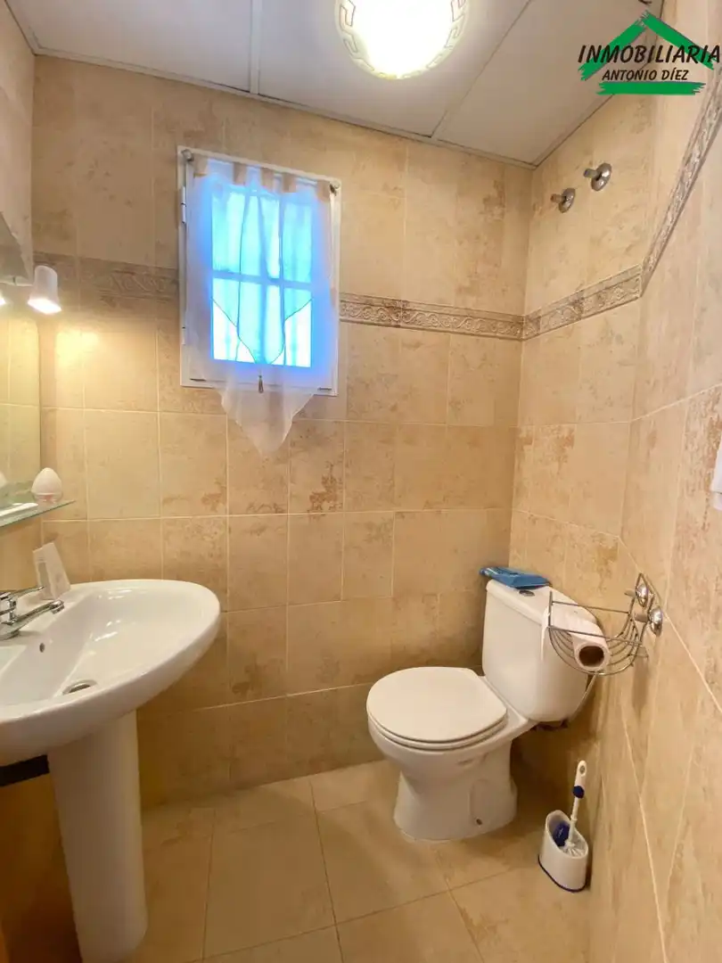 Bany de Casa o xalet en venda en Aspe amb Aire condicionat, Terrassa i Moblat