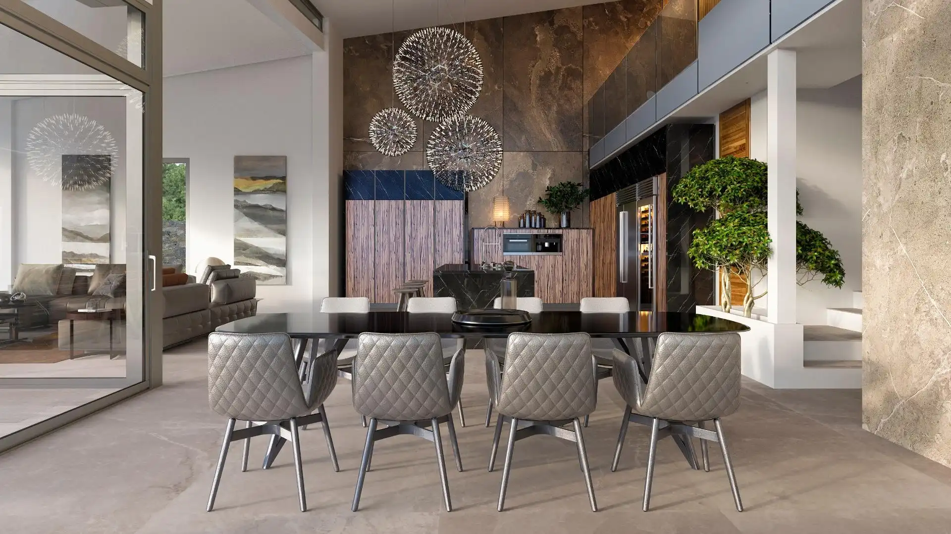Dining room of Houses for sale in Jávea / Xàbia  with Air Conditioner, Private garden and Terrace