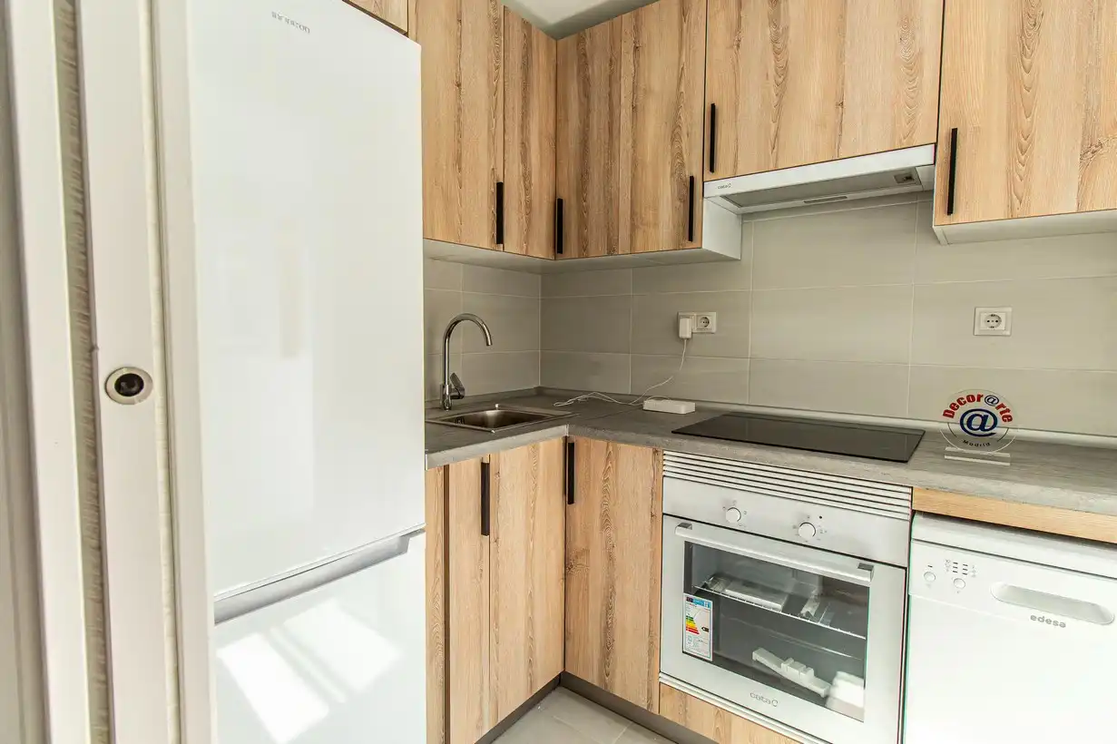 Kitchen of Flat for sale in Madrid  with Air Conditioner, Heating and Furnished