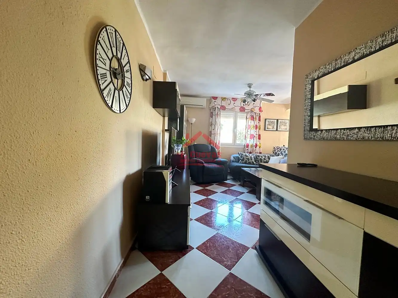 Wohnzimmer von Wohnungen zum Verkauf in Málaga mit Klimaanlage und Heizung
