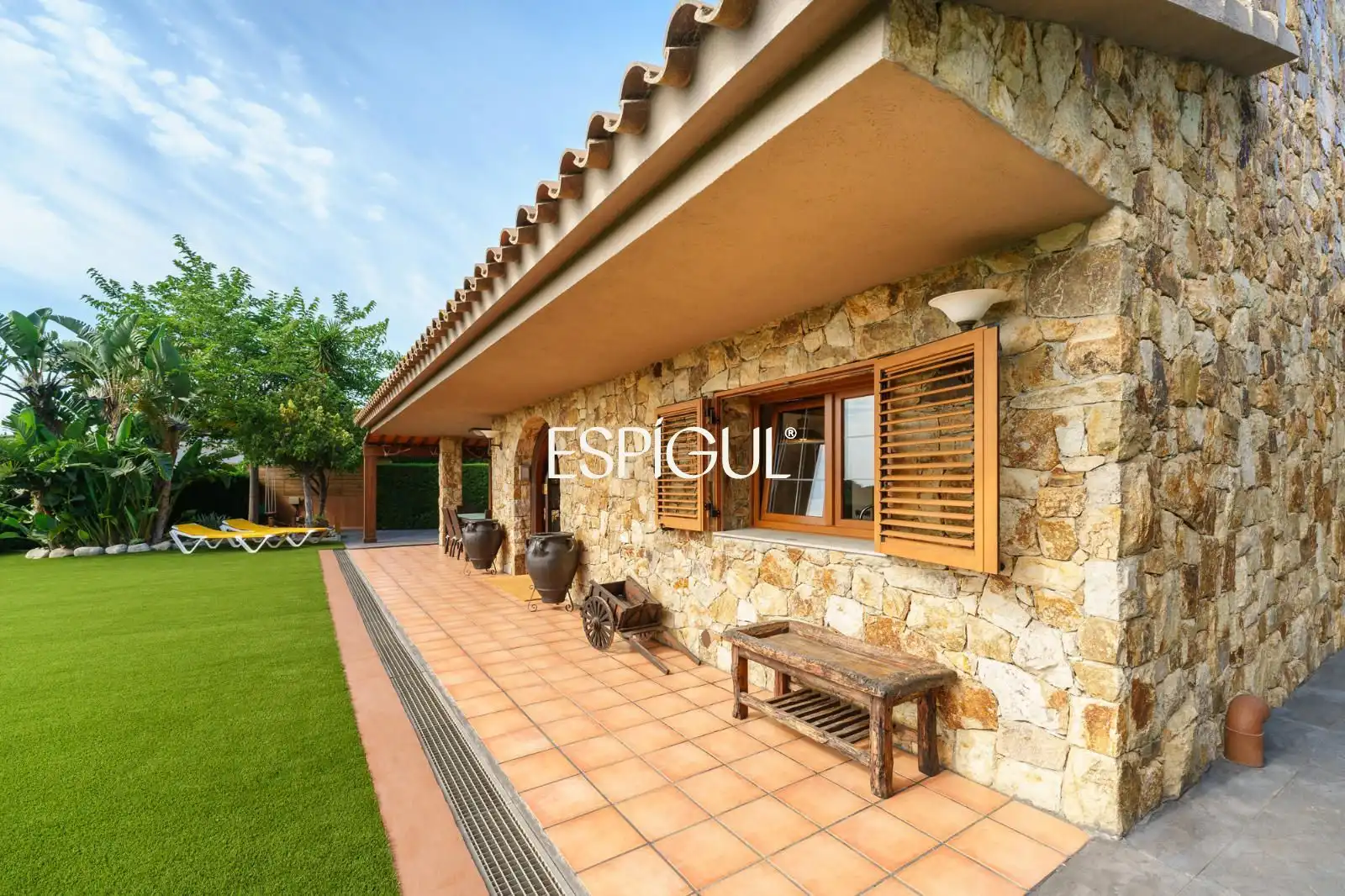 Terrassa de Casa o xalet en venda en Argentona amb Calefacció, Jardí privat i Terrassa
