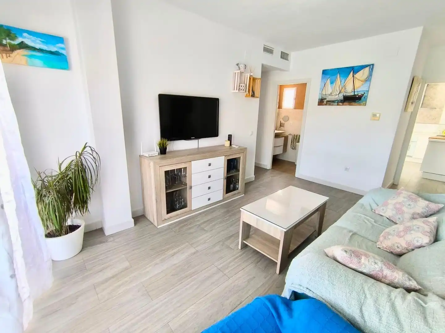 Sala d'estar de Àtic en venda en Punta Umbría